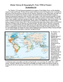 Global History II - Periodization Summaries - Complete Packet