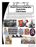 Global History II - Topics Review Guide - NYS Regents Exam