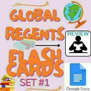 Preview of Global History Regents Review KEY PEOPLE Set#1 *editable* GOOGLE DOC FORMAT
