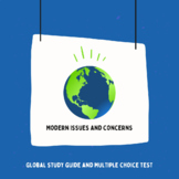 Global History Study Guide & MC Test - Modern Issues (Up t