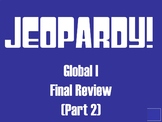 Global I Final Review Jeopardygame gameboard (Part 2)