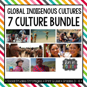 Preview of Global Indigenous Cultures Informational Articles: 7 Article Bundle