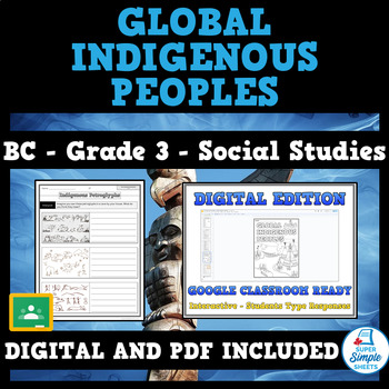 Preview of Global Indigenous Peoples - BC Grade 3 Social Studies - Full Unit