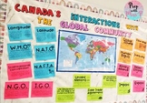 Global Issues Word Wall (Canada's Interactions with the Gl