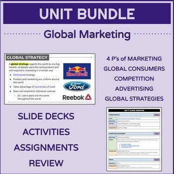 Preview of Global Marketing | UNIT BUNDLE (International Business)