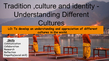 Preview of Global Perspectives Team project: Tradition, Culture and Identity