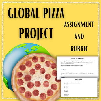Preview of Global Pizza Project Assignment Activity Lab