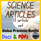 Global Processes Bundle | 13 Article Set | Geology | Earth