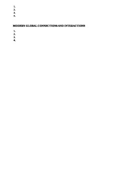 global regents exam essay booklet