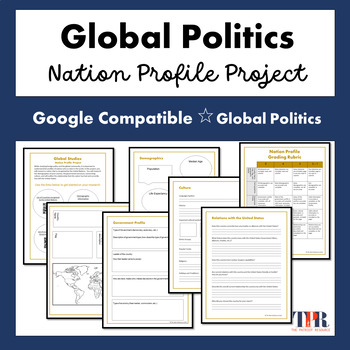 Preview of Global Studies Nation Project  (Google Compatible)
