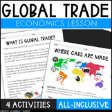 Global Trade Lesson and International Trade Activities - E