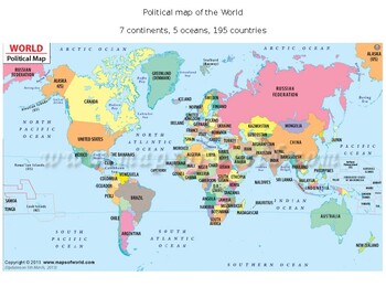 Blank World Map Teaching Resources Teachers Pay Teachers