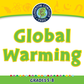Preview of Global Warming CAUSES: Global Warming - NOTEBOOK Gr. 5-8