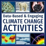 Global Warming Climate Change Activity Bundle NGSS MS-ESS3