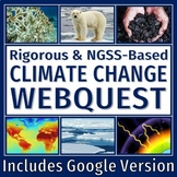 Global Warming Climate Change Webquest Activity with Google Docs