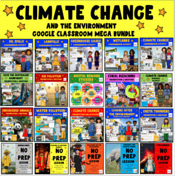 Preview of Climate Change and the Environment  Resource Big Value Bundle