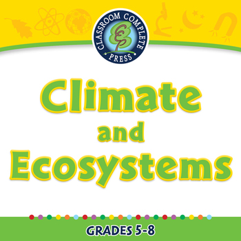 Preview of Global Warming EFFECTS: Climate and Ecosystems - NOTEBOOK Gr. 5-8