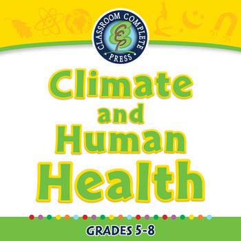 Preview of Global Warming EFFECTS: Climate and Human Health - NOTEBOOK Gr. 5-8