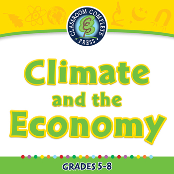 Preview of Global Warming EFFECTS: Climate and the Economy - NOTEBOOK Gr. 5-8