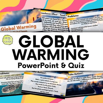 Preview of Global Warming PowerPoint and Quiz