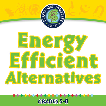 Preview of Global Warming REDUCTION: Energy Efficient Alternatives - NOTEBOOK Gr. 5-8