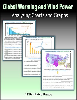 Preview of Global Warming and Wind Power - Analyzing Charts and Graphs