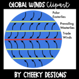 Global Winds Clipart