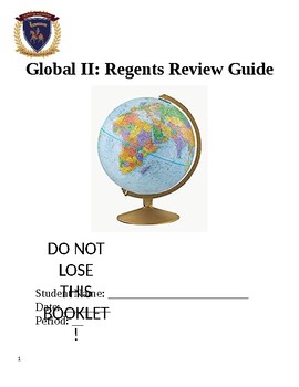 Preview of Global/World History: Ultimate Transitional Regents Exam Guide