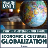 Globalization Economic and Cultural Inquiry Unit Print & Digital