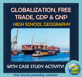 Globalization, Free Trade, GNP & GDP Lesson Plan | High Sc
