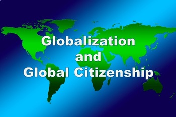 Preview of Globalization and Global Citizenship, collaborative research project unit bundle