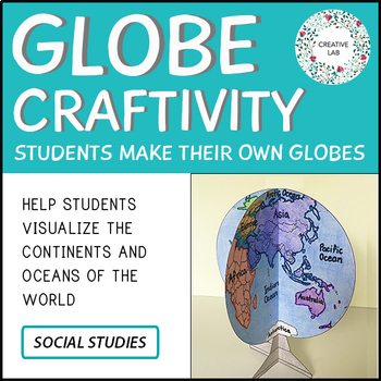 Preview of Mapping Craft Activity - 3D Globe World Map