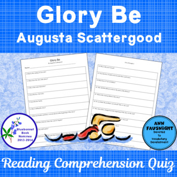 glory be by augusta scattergood summary