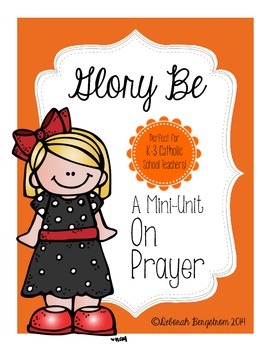 Preview of Glory Be Prayer Activity Packet
