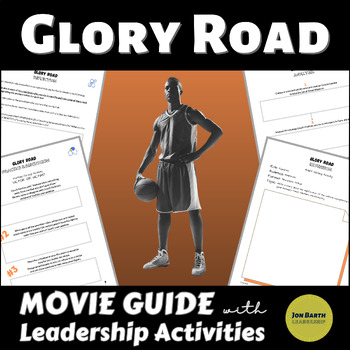 Preview of Glory Road Movie Guide with Discussion Questions, Activities & Worksheets