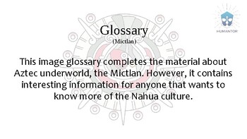 Preview of Glossary (Aztec Underworld or Mictlan)