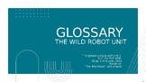 Glossary of terms "The Wild Robot" *NEW ENGLISH SYLLABUS* 