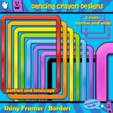 Borders and Frames Clip Art | Shiny Style