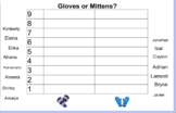 Gloves or Mittens?