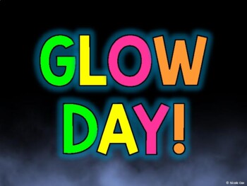 Preview of Glow Day Activities for 2nd Grade