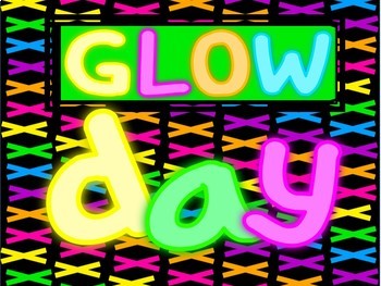 Preview of Glow Day Centers and Activities