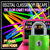 Glow Day Games Digital Escape Room 3rd Grade Math Review T