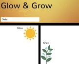 Glow & grow printable templates