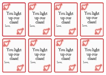 28pcs Kids Valentines Day Cards with Ultra Bright Large Glow Sticks