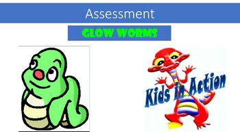 Preview of Glowworms stage 1 assessments for 3 to 4 years old