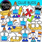 Glue Buds Clipart {Back to School Clipart}