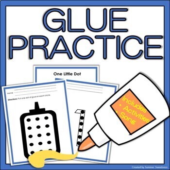 Preview of Glue Practice Too Much Glue