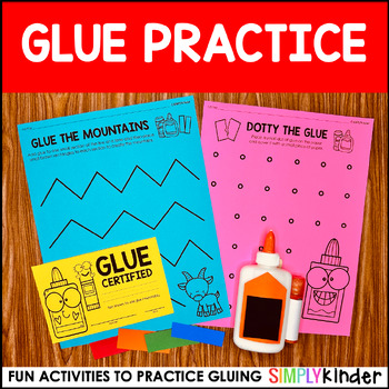 Glue Practice Alphabet Activity – Books and Giggles