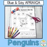 Glue and Say APRAXIA: Penguins