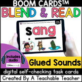Glued Sounds Boom Cards™️ | Glued Sounds Blend and Read Di